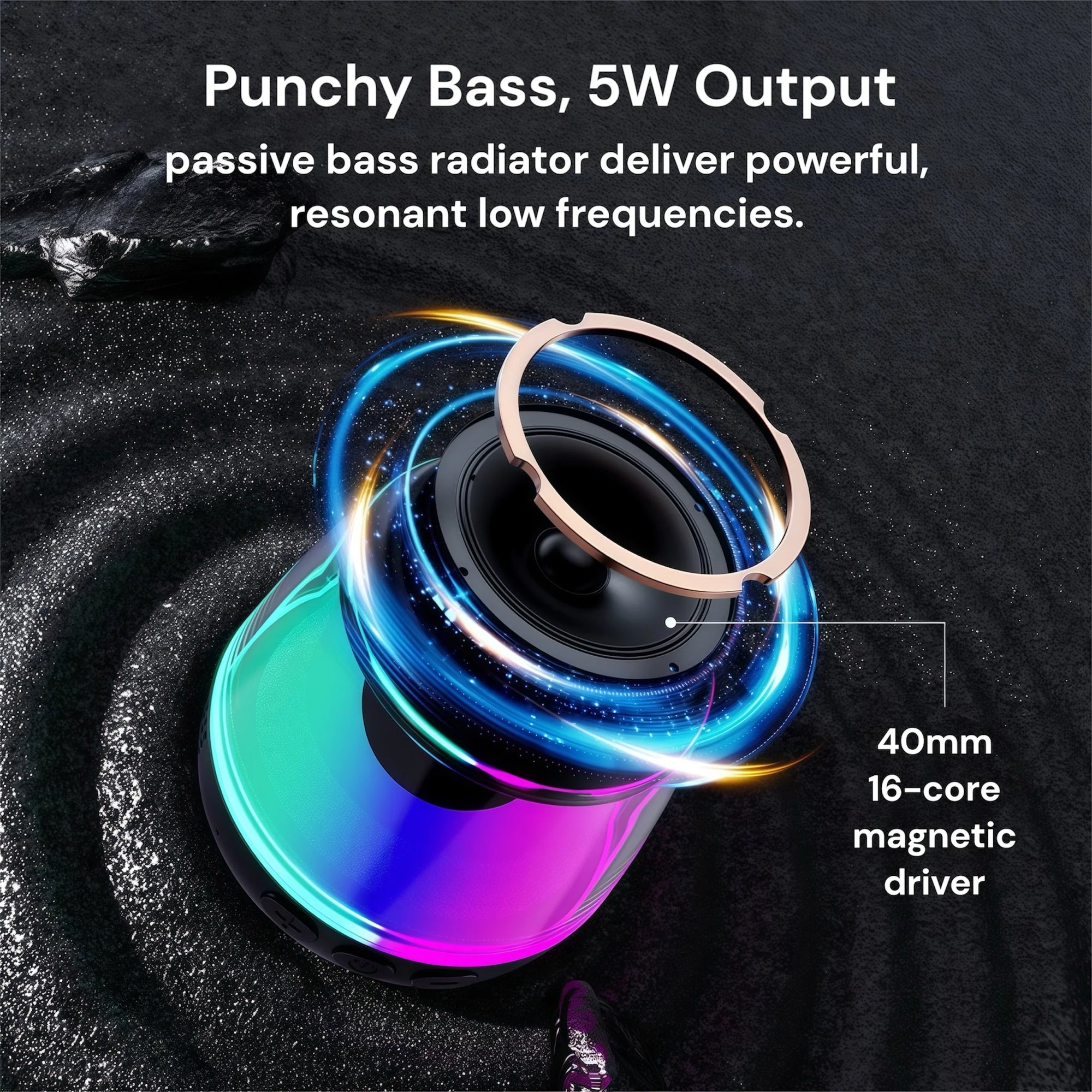 [GOLD] Magvibe™ Soundpillar