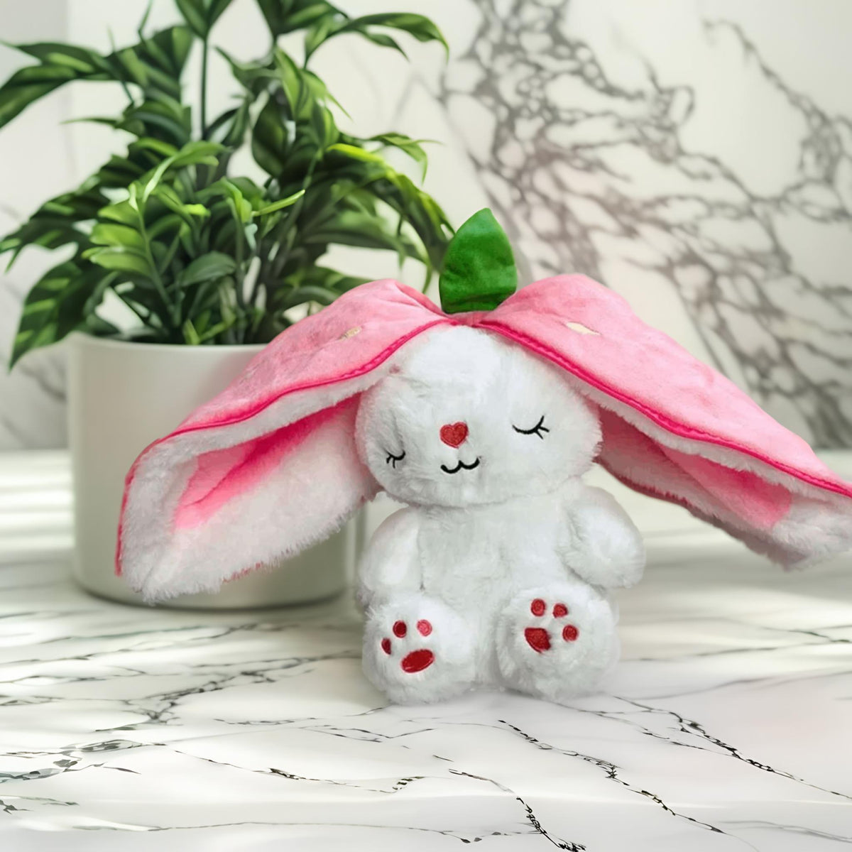 Breathing Light Bunny Plush Toy – Musical & Soft Sleep Doll for Kids