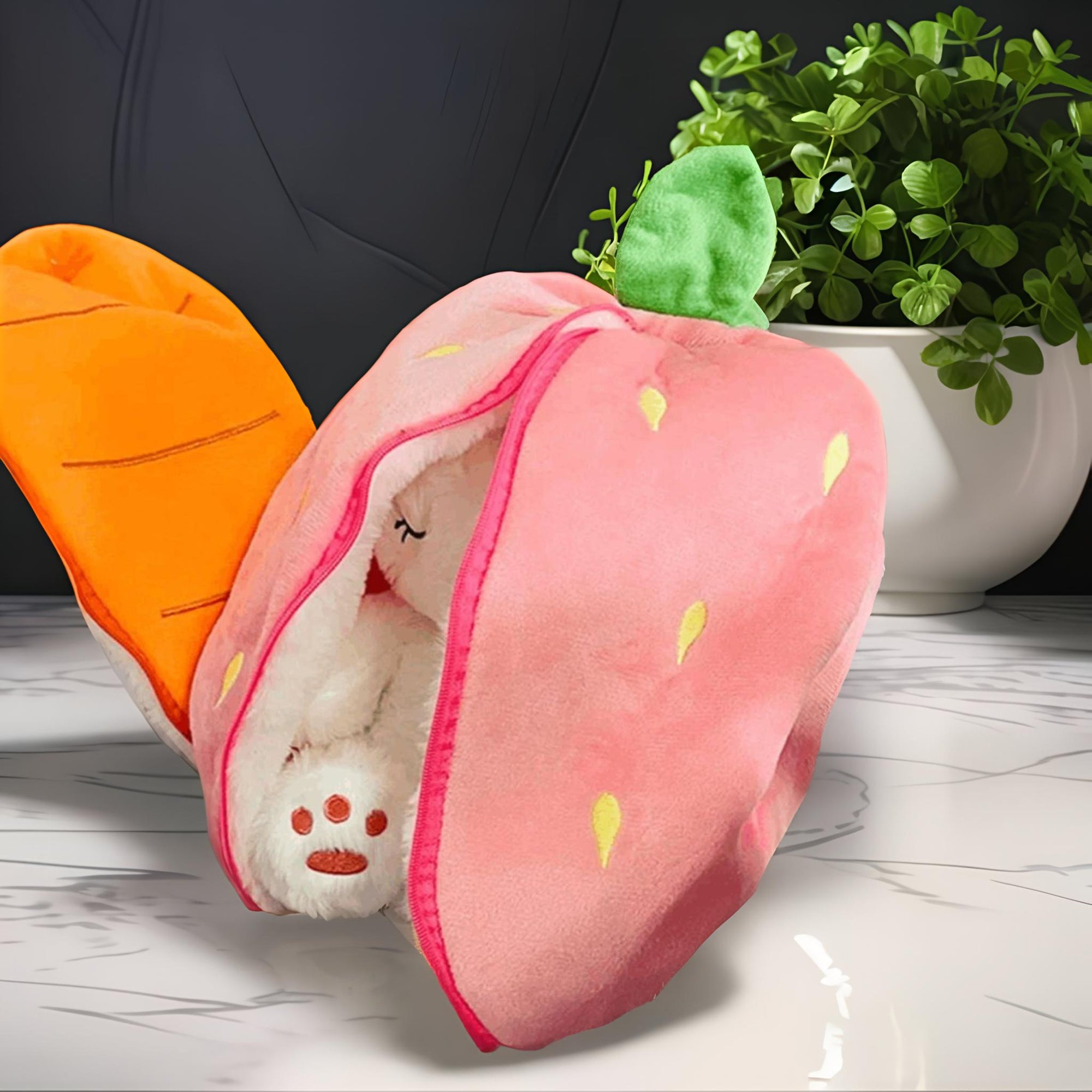 Breathing Light Bunny Plush Toy – Musical & Soft Sleep Doll for Kids