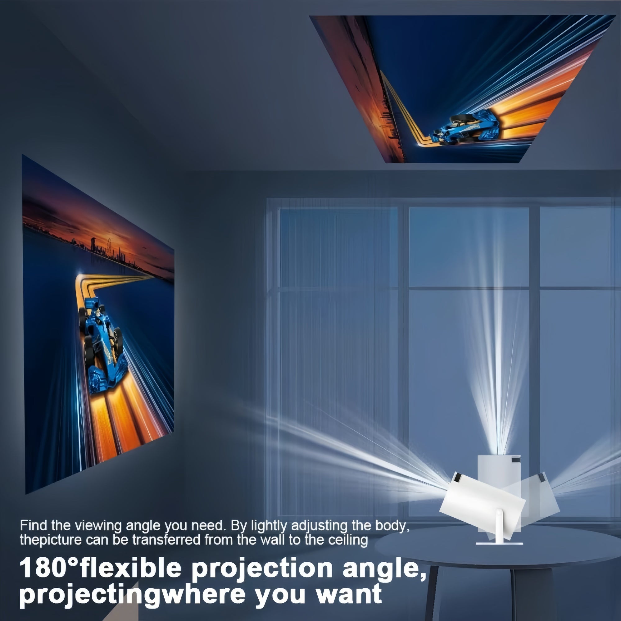 [GOLD] Pocketbeam Smart 180° Projector