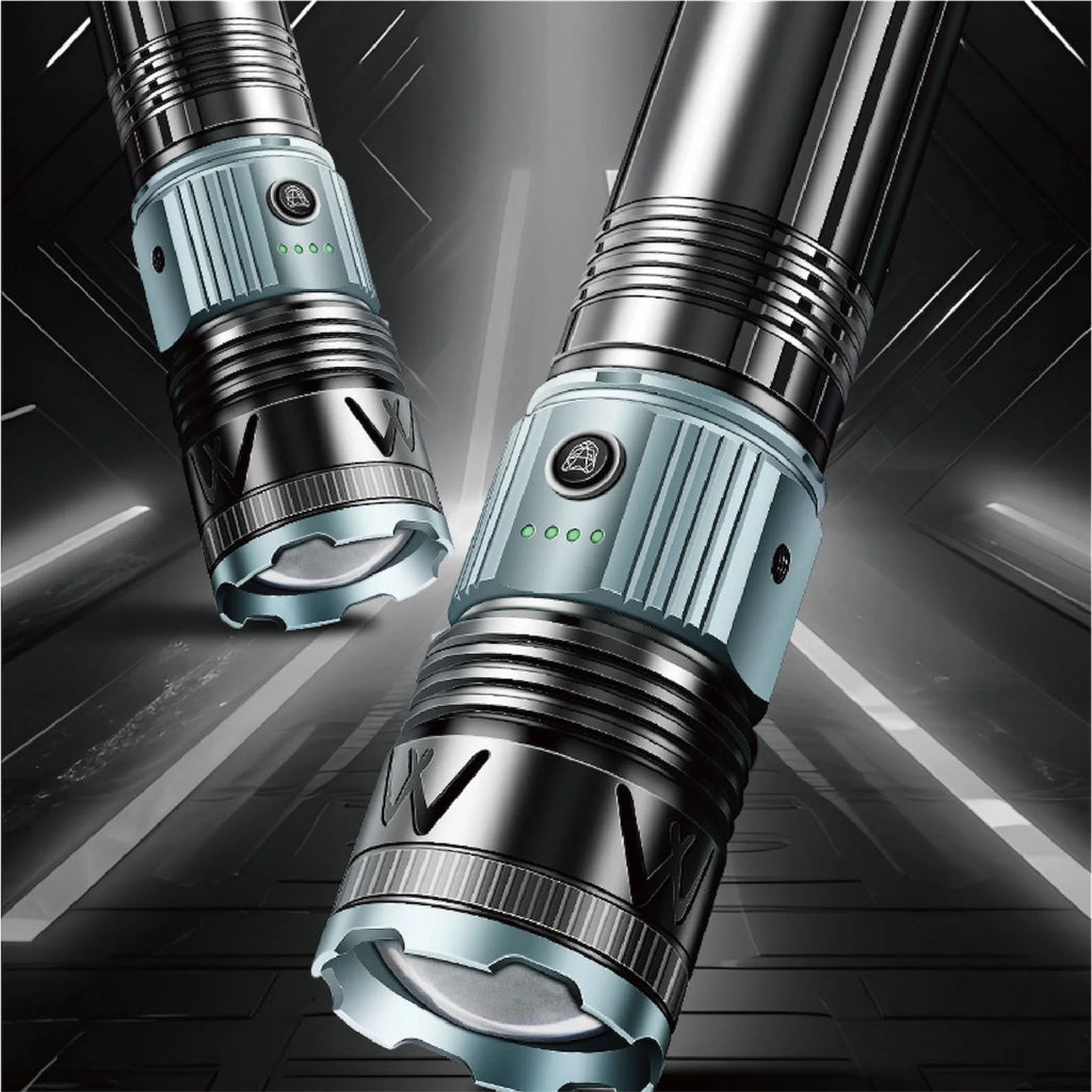 [GOLD] Torchmaster X9 Multi-Mode Tactical Flashlight