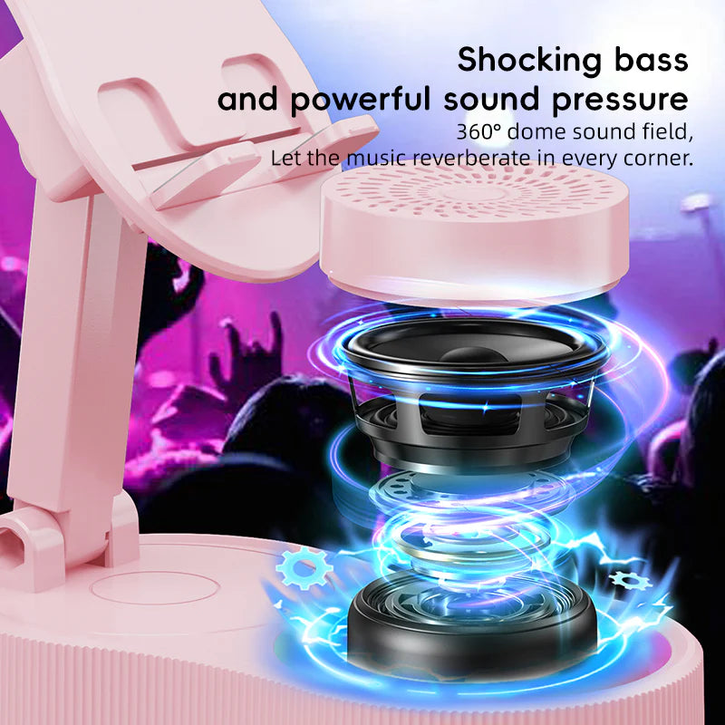 [GOLD] Sonicdrop Dock – No-Pair Magic Speaker & Charging Stand